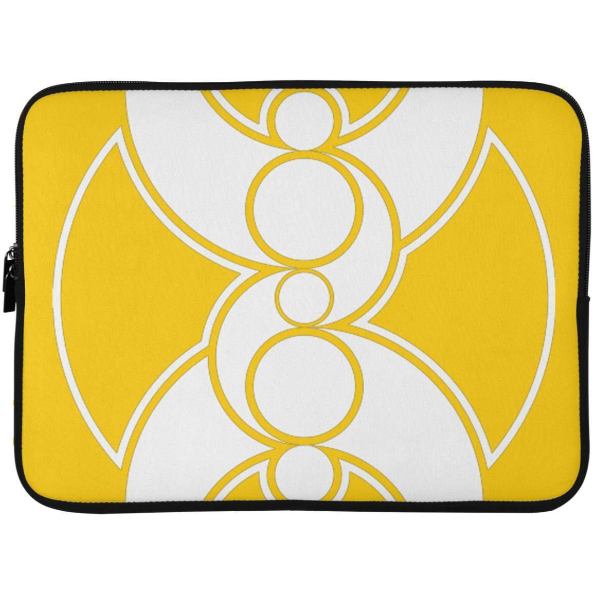 Crop Circle Laptop Sleeve - Windmill Hill 2 - Shapes of Wisdom