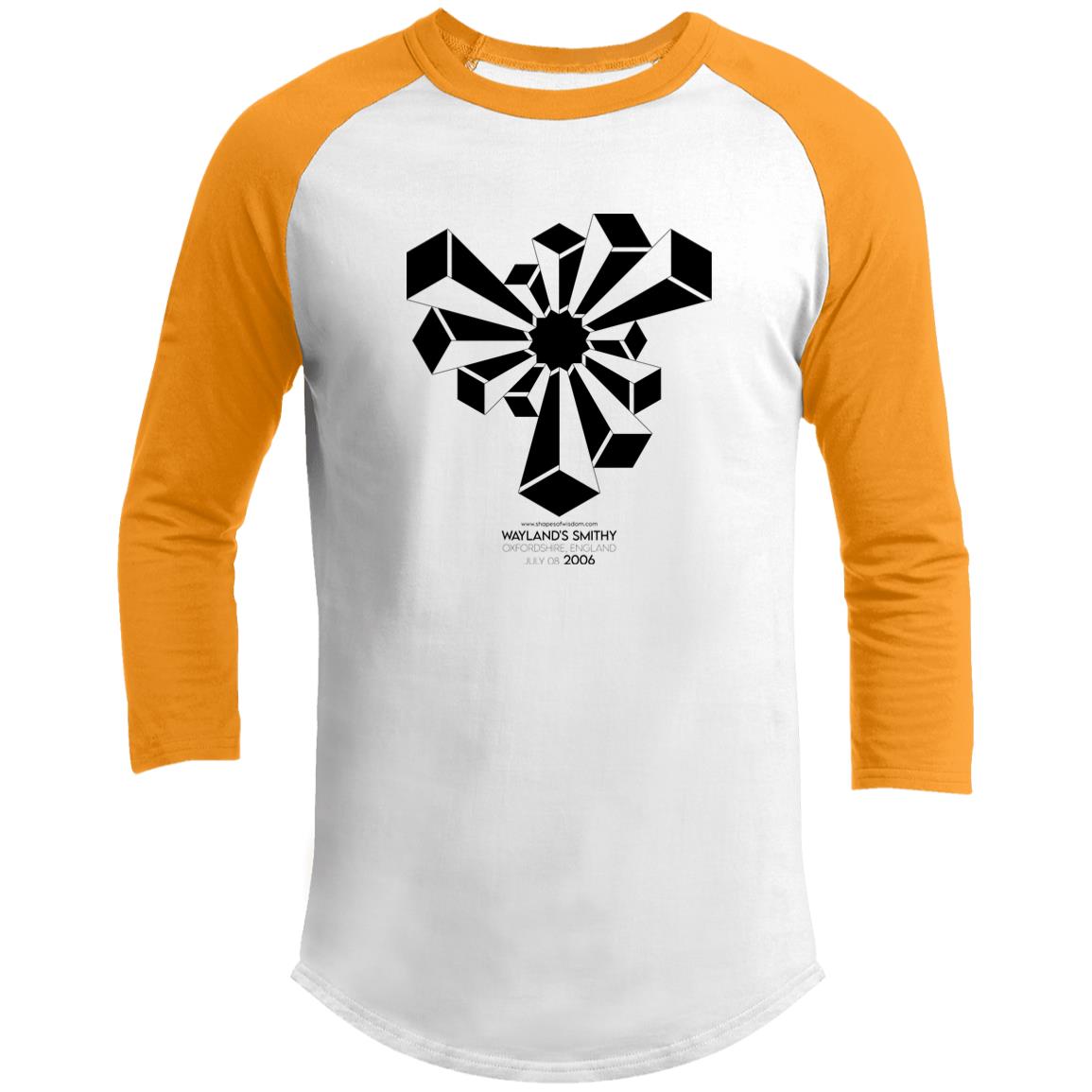 Crop Circle 3/4 Raglan Shirt - Wayland´s Smithy 2
