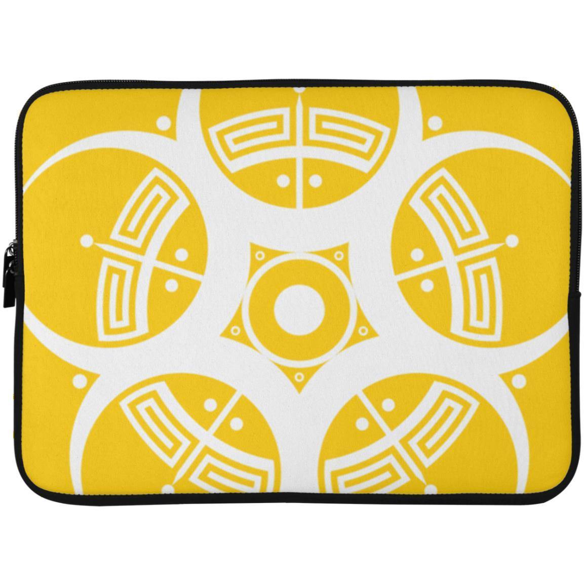 Crop Circle Laptop Sleeve - Roundway Hill 2 - Shapes of Wisdom