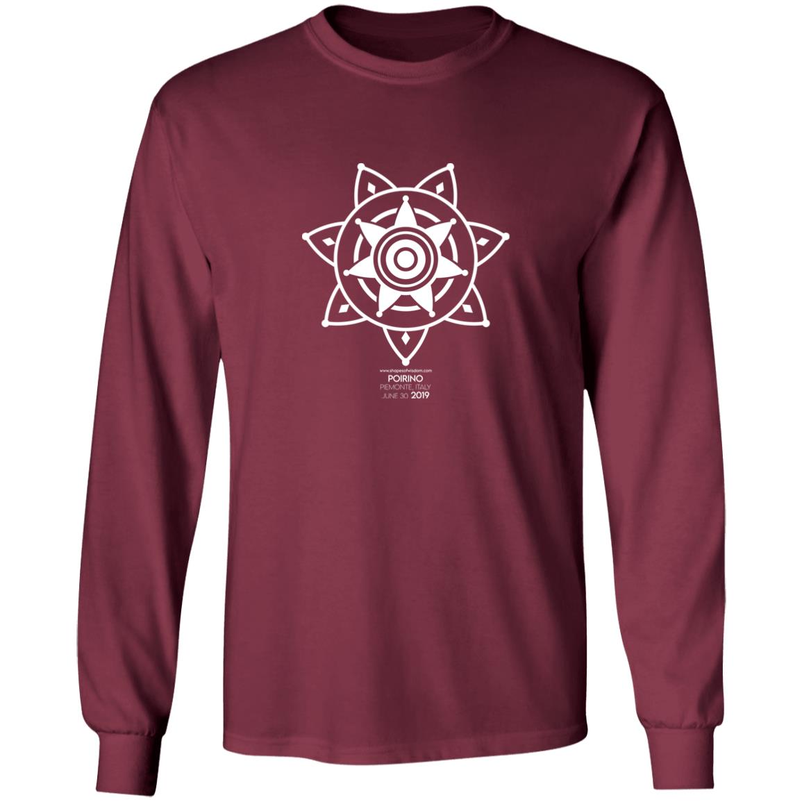 Crop Circle Long Sleeve Tee - Poirino