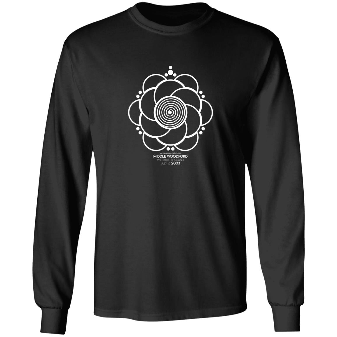 Crop Circle Long Sleeve Tee - Middle Woodford