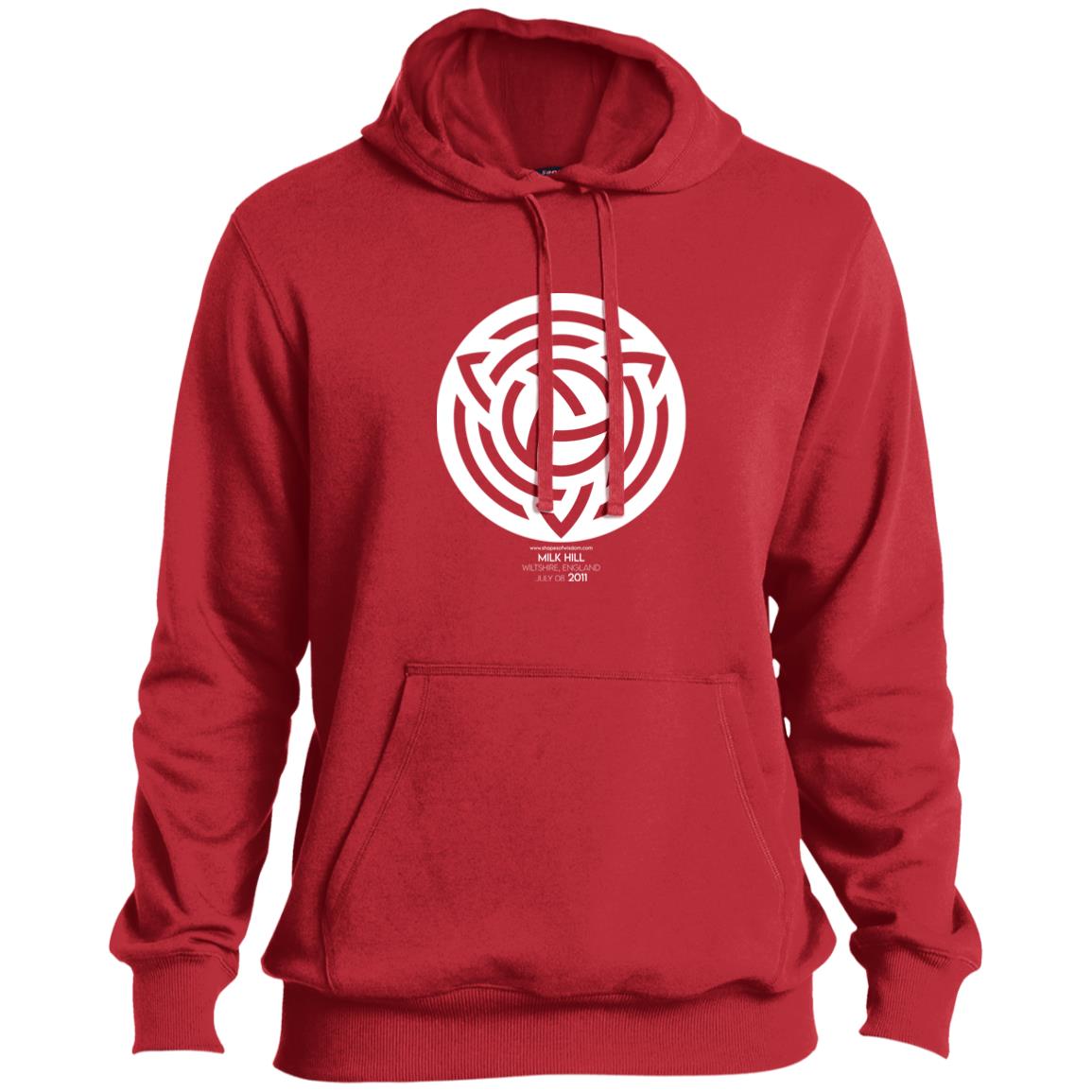 Crop Circle Pullover Hoodie - Milk Hill