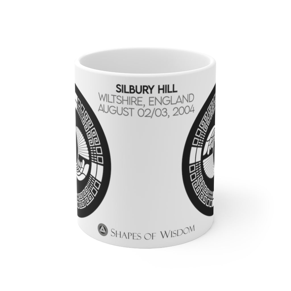 Crop Circle Mug 11oz - Silbury Hill 2 - Shapes of Wisdom