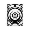 Pewsey Crop Circle Spiral Notebook - Ruled Line - Shapes of Wisdom