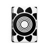 Load image into Gallery viewer, Bythorn Crop Circle Spiral Notebook - Ruled Line - Shapes of Wisdom