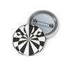 Liddington Castle Crop Circle Pin Button - Shapes of Wisdom