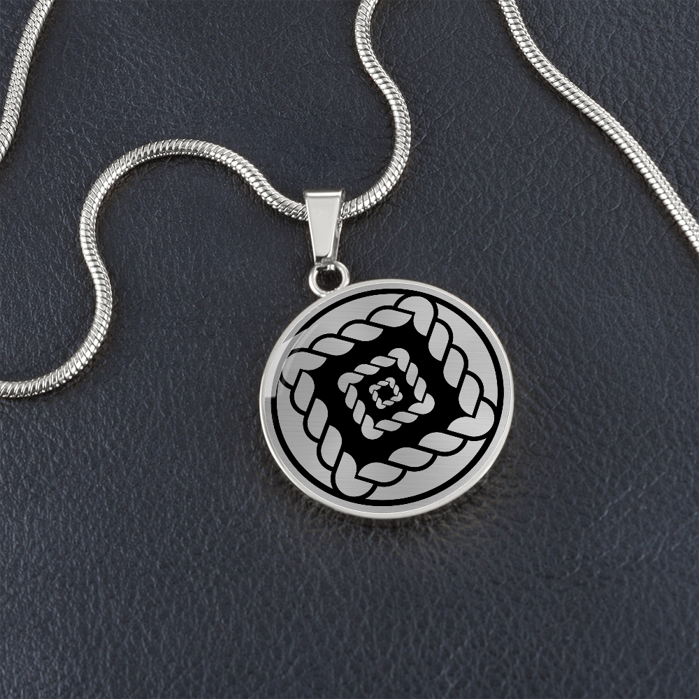 Crop Circle Pendant and Luxury Necklace - Alton Barnes 4