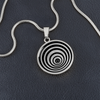 Crop Circle Pendant and Luxury Necklace - Cissbury Ring