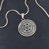 Crop Circle Pendant and Luxury Necklace - Boroughbridge