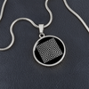 Crop Circle Pendant and Luxury Necklace - Savernake Forest