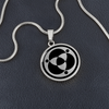 Crop Circle Pendant and Luxury Necklace - Lüsslingen