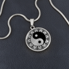 Crop Circle Pendant and Luxury Necklace - Stantonbury Hill - Shapes of Wisdom