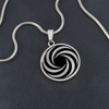 Crop Circle Pendant and Luxury Necklace - Großziethen 2