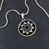 Crop Circle Pendant and Luxury Necklace - Cherhill 4