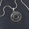 Load image into Gallery viewer, Crop Circle Pendant and Luxury Necklace - King´s Somborne