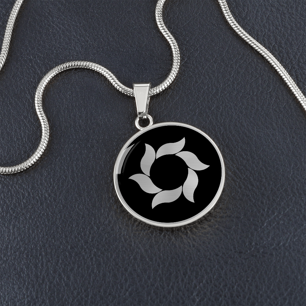 Crop Circle Pendant and Luxury Necklace - Lichtenrade