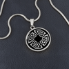 Load image into Gallery viewer, Crop Circle Pendant and Luxury Necklace - Bishopton