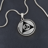 Crop Circle Pendant and Luxury Necklace - Etchilhampton 12
