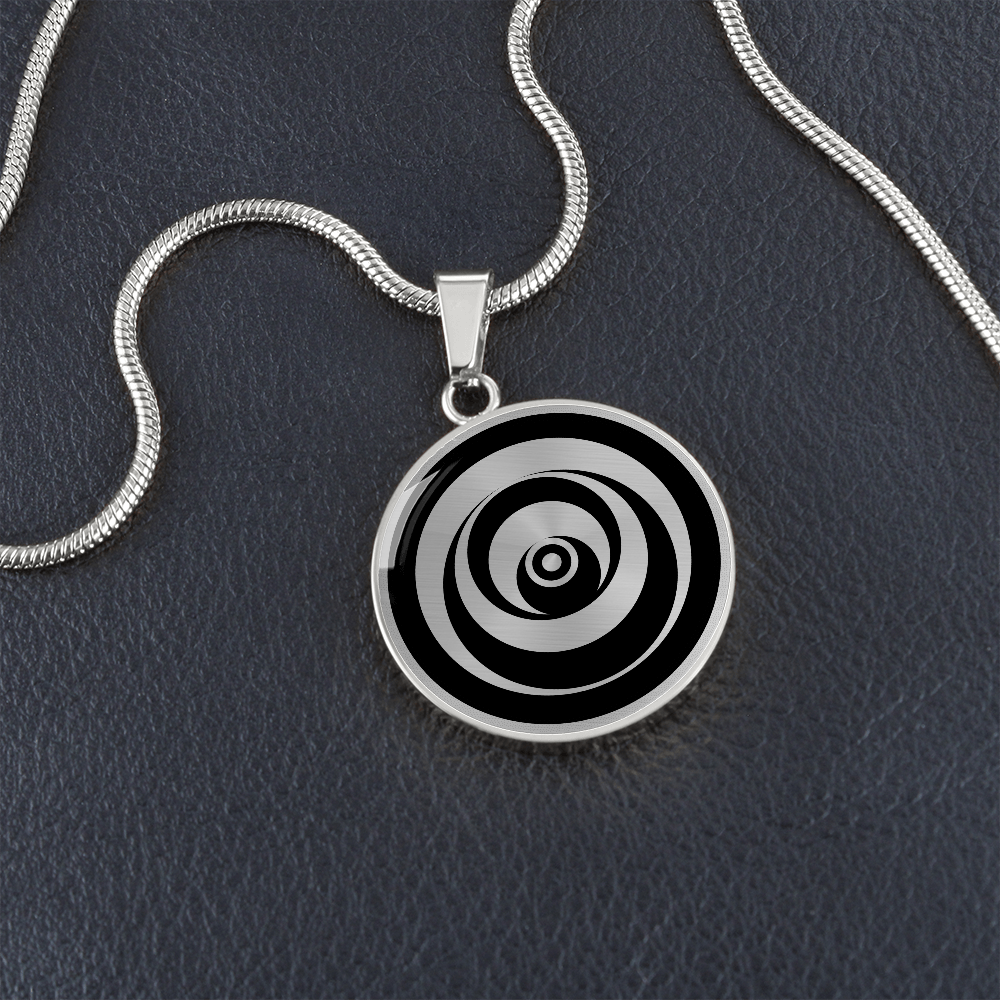 Crop Circle Pendant and Luxury Necklace - East Meon