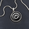 Crop Circle Pendant and Luxury Necklace - East Meon