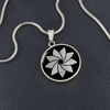 Crop Circle Pendant and Luxury Necklace - Horden