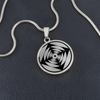 Crop Circle Pendant and Luxury Necklace - Stonehenge - Shapes of Wisdom