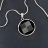 Crop Circle Pendant and Luxury Necklace - East Kennett 2