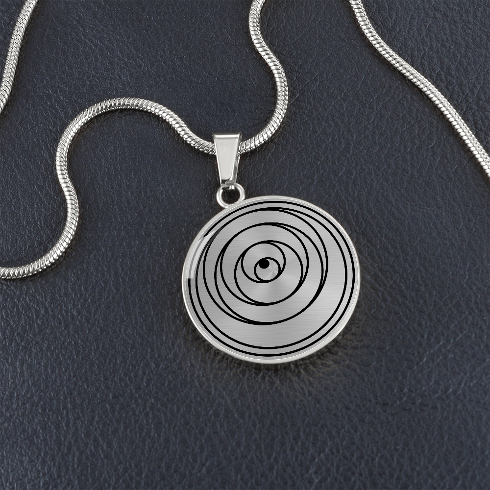 Crop Circle Pendant and Luxury Necklace - Langton