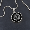 Load image into Gallery viewer, Crop Circle Pendant and Luxury Necklace - Aldbourne 3