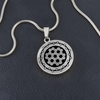 Crop Circle Pendant and Luxury Necklace - Avebury