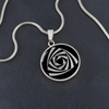 Load image into Gallery viewer, Crop Circle Pendant and Luxury Necklace - Berwick Basset 2