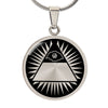 Load image into Gallery viewer, Crop Circle Pendant and Luxury Necklace - Beacon Hill