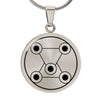 Crop Circle Pendant and Luxury Necklace - Fossano