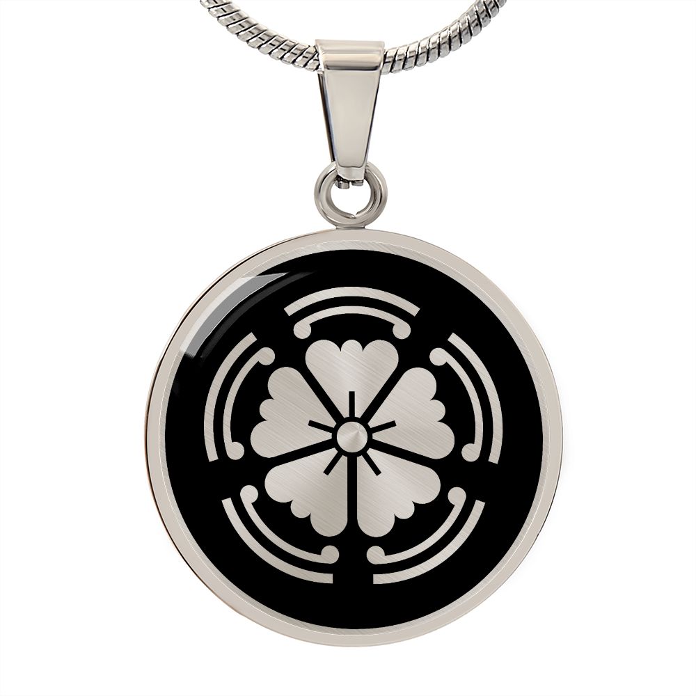 Crop Circle Pendant and Luxury Necklace - Beckhampton 6