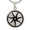 Crop Circle Pendant and Luxury Necklace - Knobel