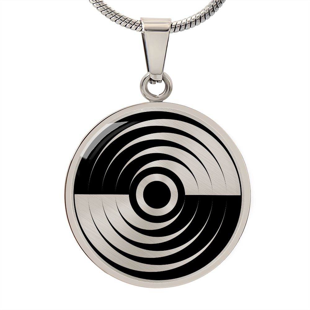 Crop Circle Pendant and Luxury Necklace - Hadorf