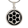 Crop Circle Pendant and Luxury Necklace - Dodworth 3