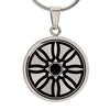 Crop Circle Pendant and Luxury Necklace - Berlepsch-Ellerode