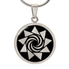 Crop Circle Pendant and Luxury Necklace - Cherhill 4
