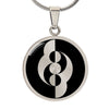 Crop Circle Pendant and Luxury Necklace - Christchurch