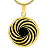Crop Circle Pendant and Luxury Necklace - Germering