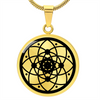 Crop Circle Pendant and Luxury Necklace - Hackpen Hill 11