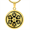 Crop Circle Pendant and Luxury Necklace - Dodworth