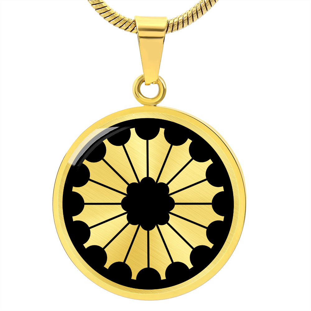 Crop Circle Pendant and Luxury Necklace - Alton Priors 3