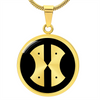 Crop Circle Pendant and Luxury Necklace - Buckland