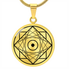 Crop Circle Pendant and Luxury Necklace - Bishops Cannings 7