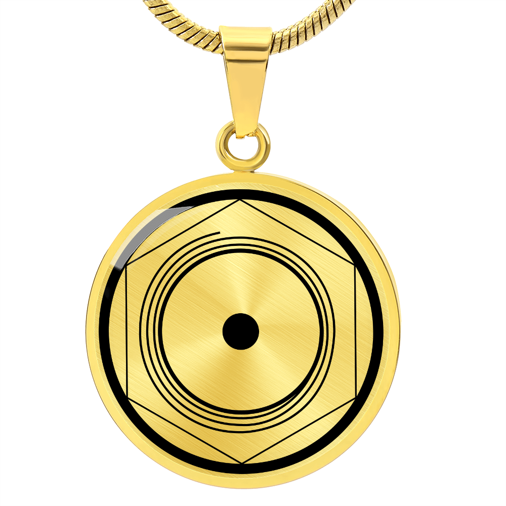 Crop Circle Pendant and Luxury Necklace - Cherhill 7