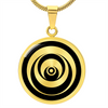 Crop Circle Pendant and Luxury Necklace - East Meon
