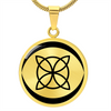 Crop Circle Pendant and Luxury Necklace - Ipuaçu 2