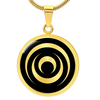 Crop Circle Pendant and Luxury Necklace - Danebury Ring